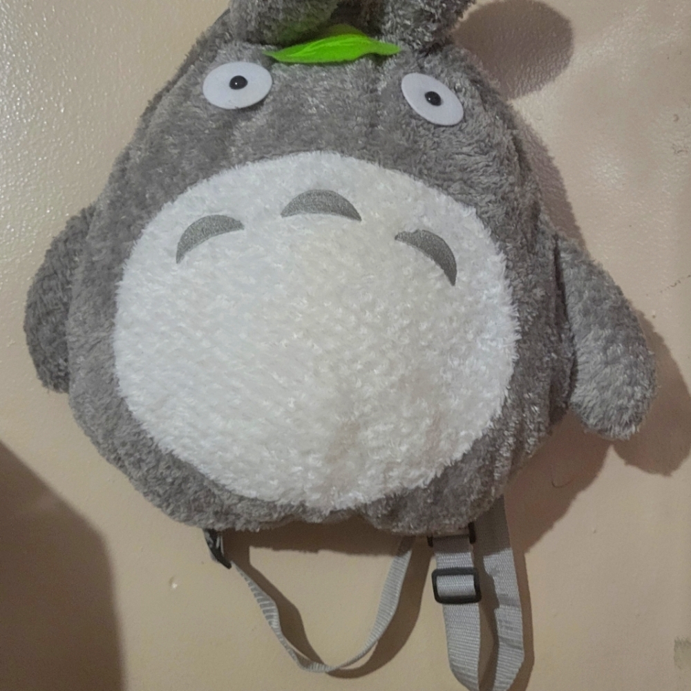 My Neighbor Totoro Plush backpack for adult pr kid.
